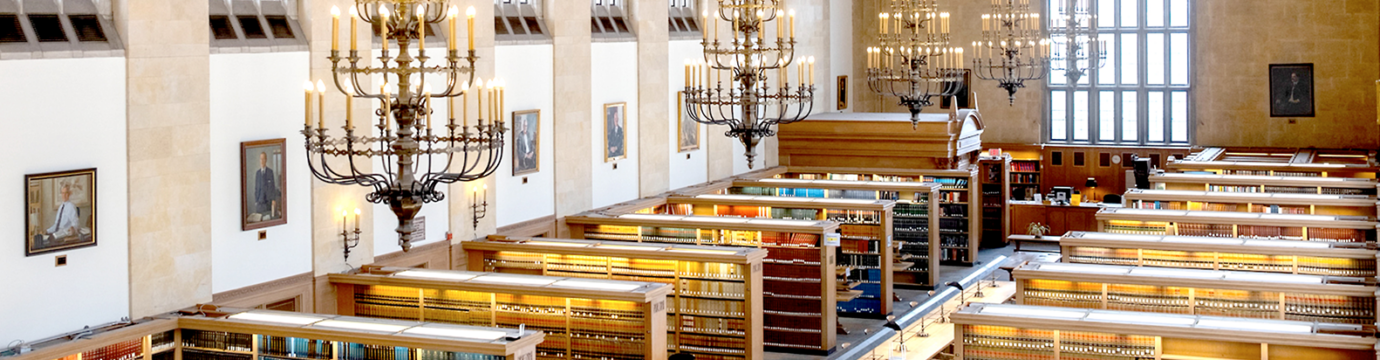 Photo taken inside the Law Library Reading Room