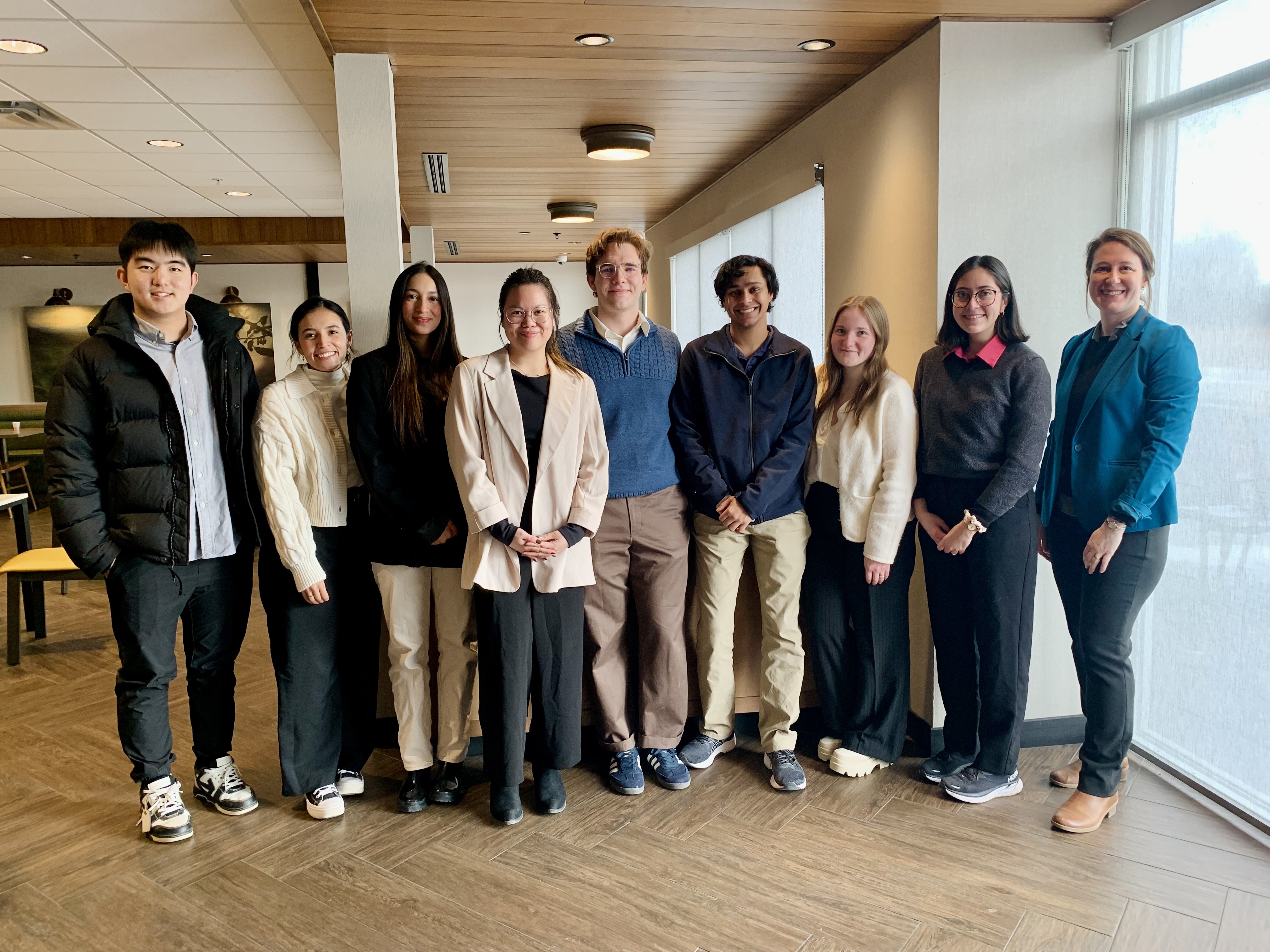 group of students and faculty